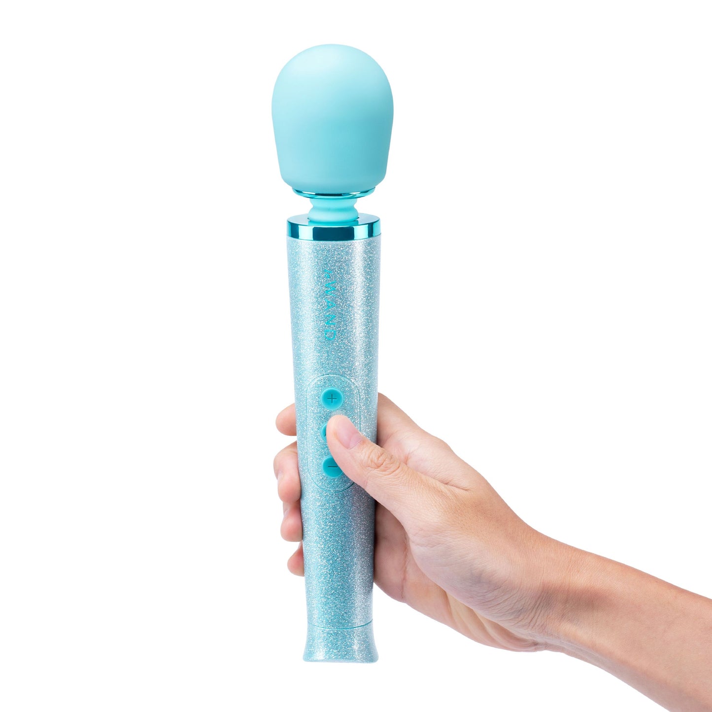 Le Wand – Petite All That Glimmers Wand Vibrator – Blue