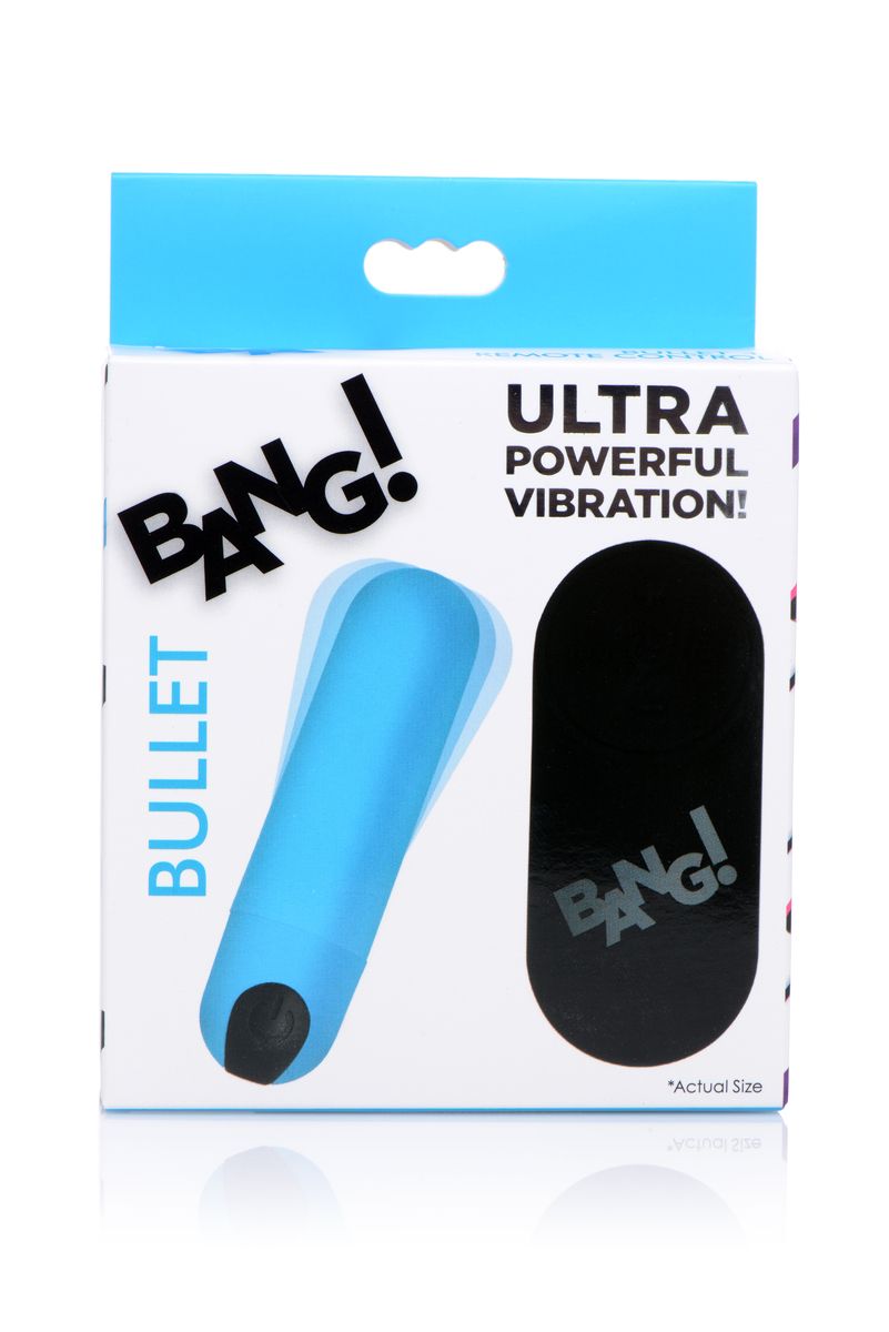 Bang! – Bullet Vibrator – Blue – Mini Bullet Vibrator