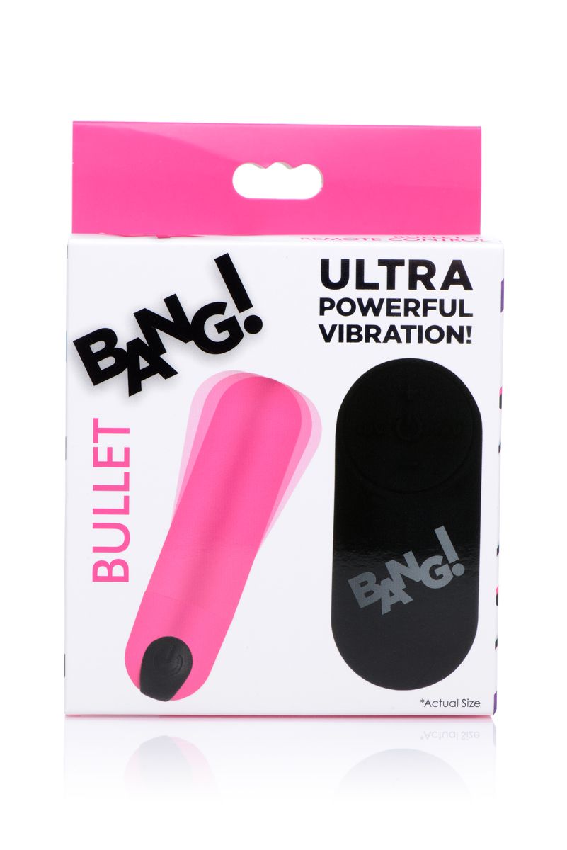 Bang! – Bullet Vibrator – Pink – Mini Bullet Vibrator