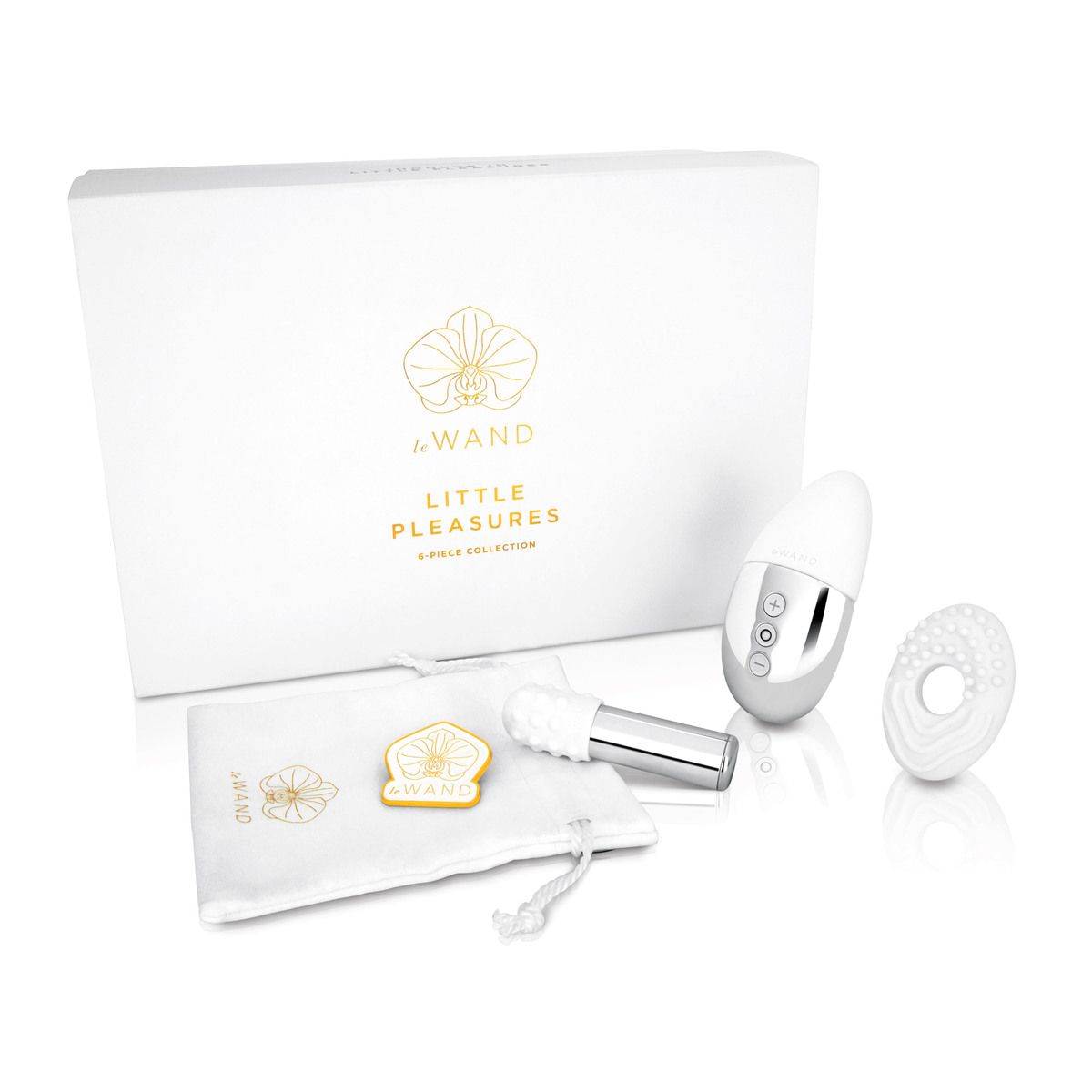 Le Wand – Little Pleasures 6-Piece Set – Chrome