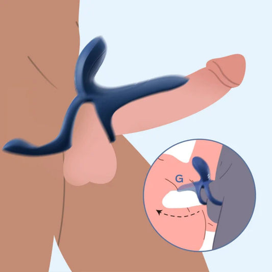 HoneyPlayBox - Pleasure Pivot App-controlled Couples Vibrator Blue – Clitoral Vibrator