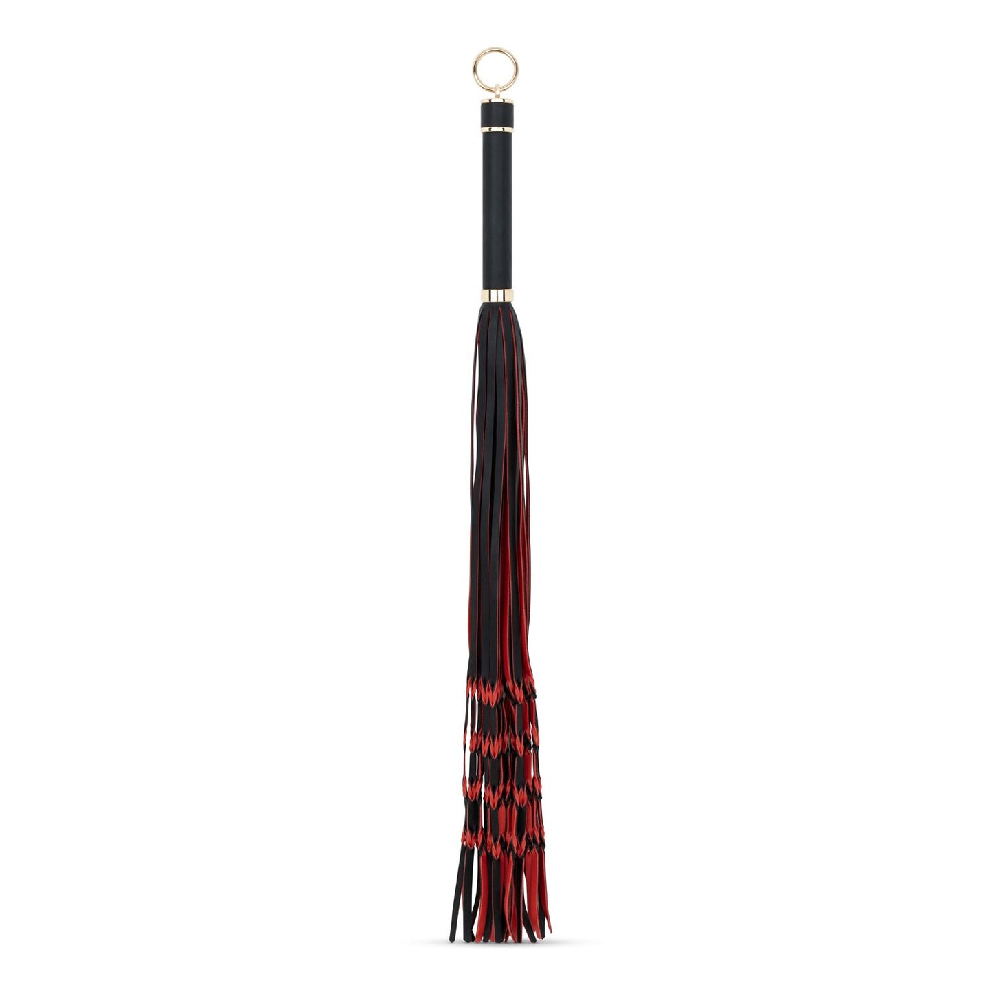 Easytoys Fetish - Flogger 64 cm - Red and Black – Bondage Flogger