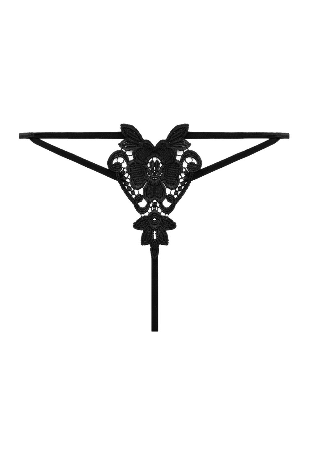 Christine - String Simona - Black