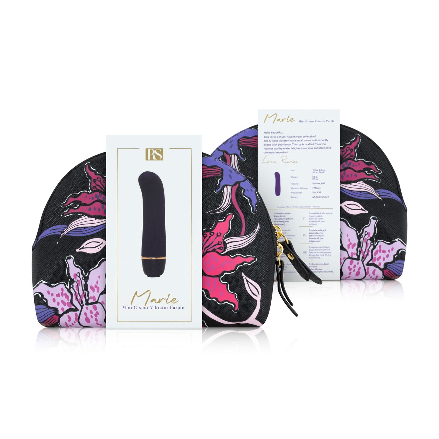 RS - Essentials - Mini G Floral G-Spot Vibrator - Purple