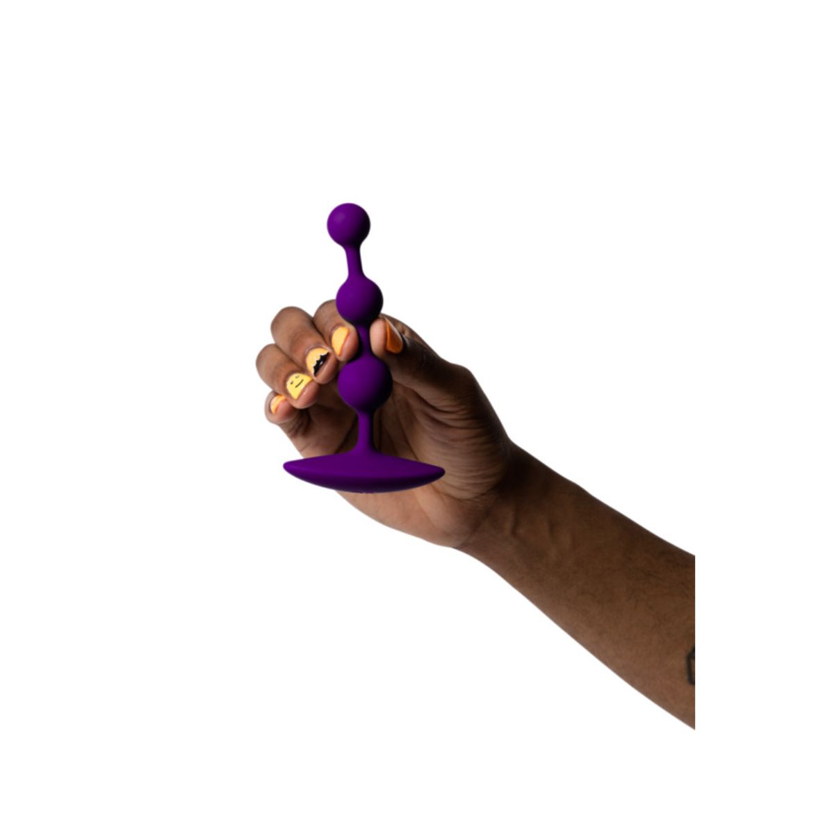 ROMP – Amp Silicone Anal Beads – Purple