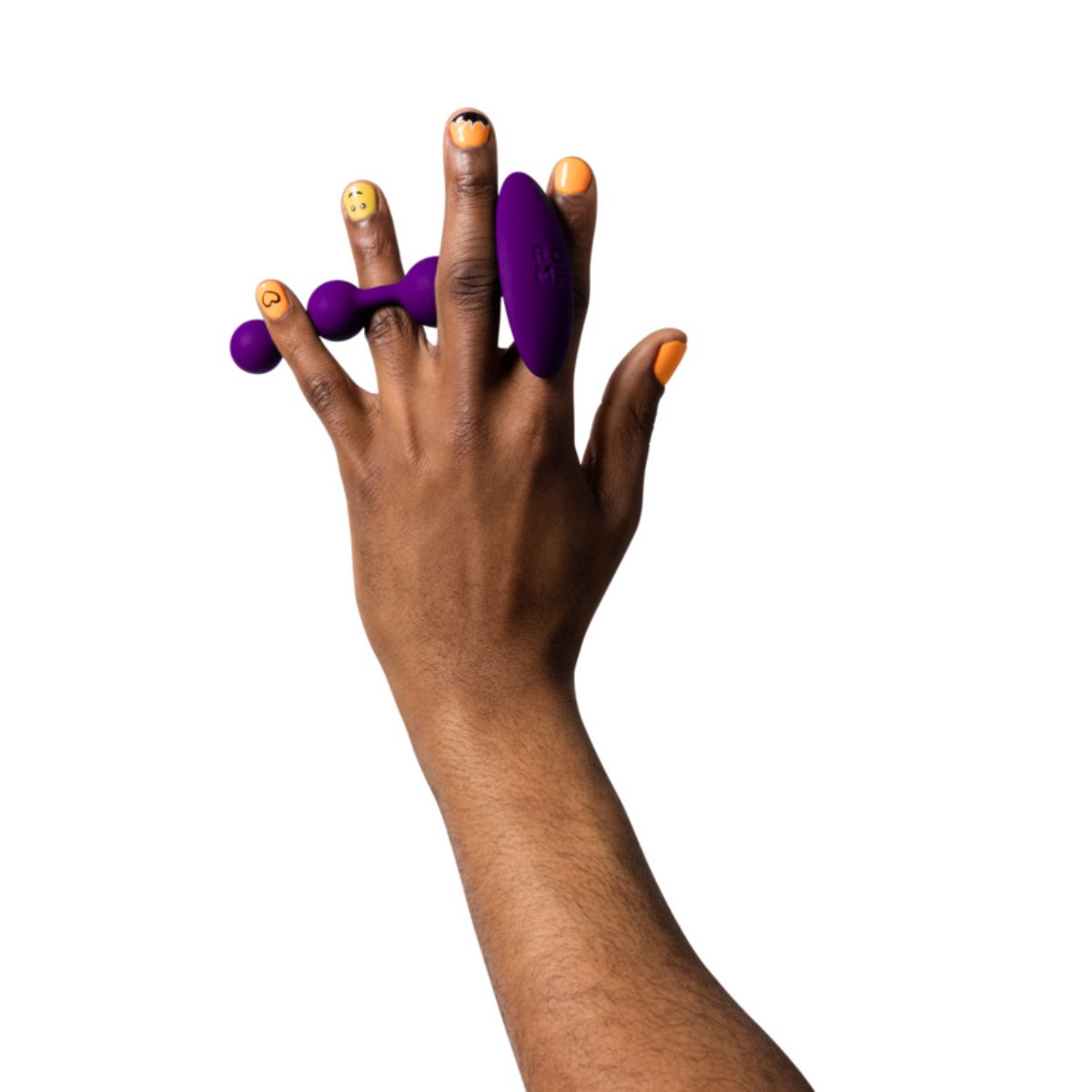 ROMP – Amp Silicone Anal Beads – Purple