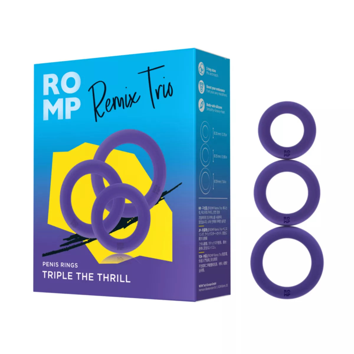 Remix Trio Cock Rings | ROMP