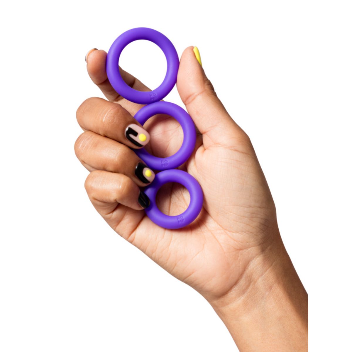 ROMP – Remix Trio Cock Rings – Violet