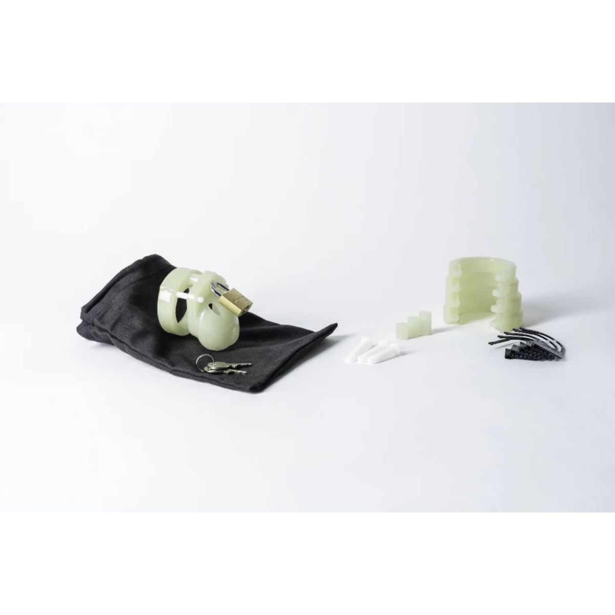 Mini-Me Chastity Kit – Glow-in-the-Dark | CB-X