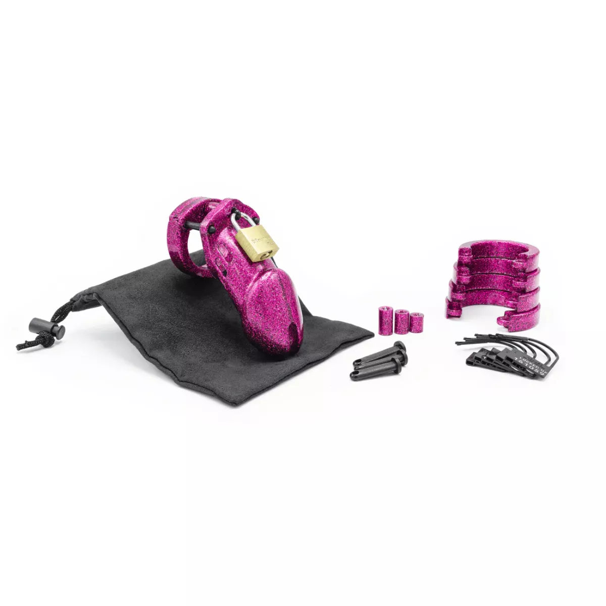 CB-X – CB-6000 Chastity Kit – Glitter Pink