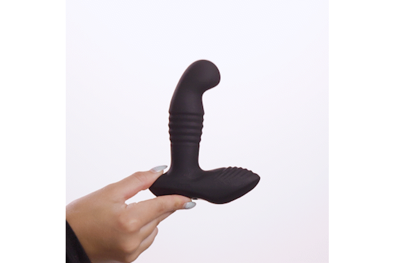 Nexus- Thrust Remote Control Thrusting Prostate Massager- Black