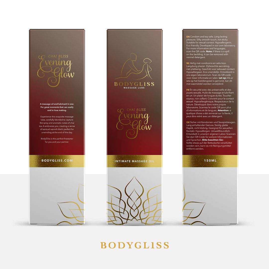 BodyGliss - Massage Oil and Lubricant in 1 Chai Bliss - 150 ml