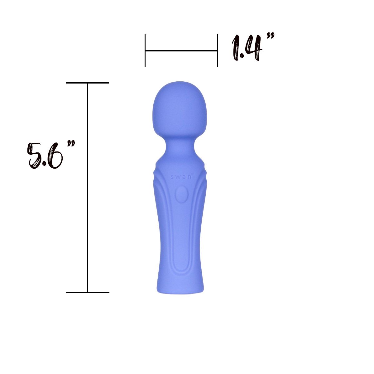Swan – The Era Swan Wand – Blue – Wand Vibrator