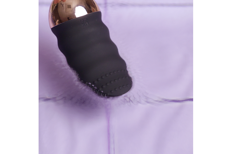Teazers Ribbed Vibrating Egg With Remote Control