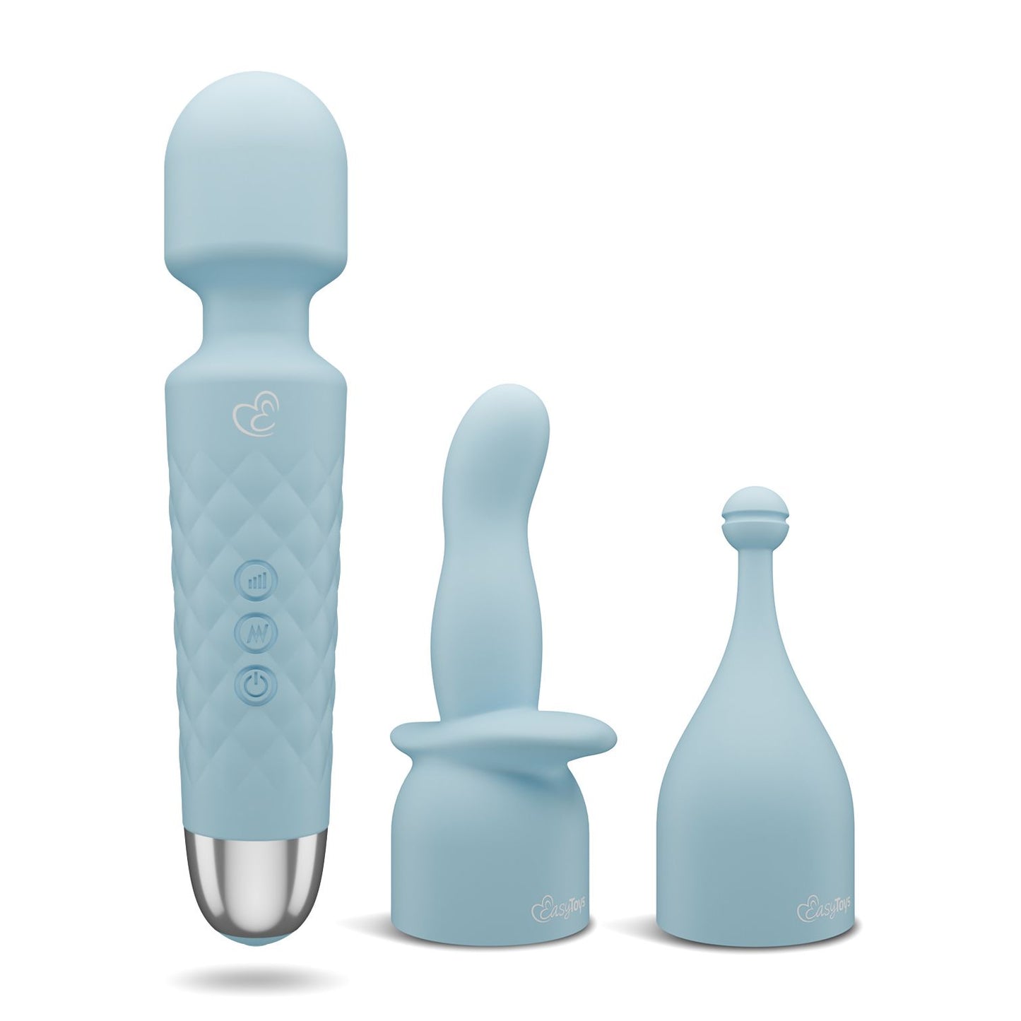 Easytoys Wand Collection EasyToys Wand Collection Mini Wand Vibrator Blue lingerie