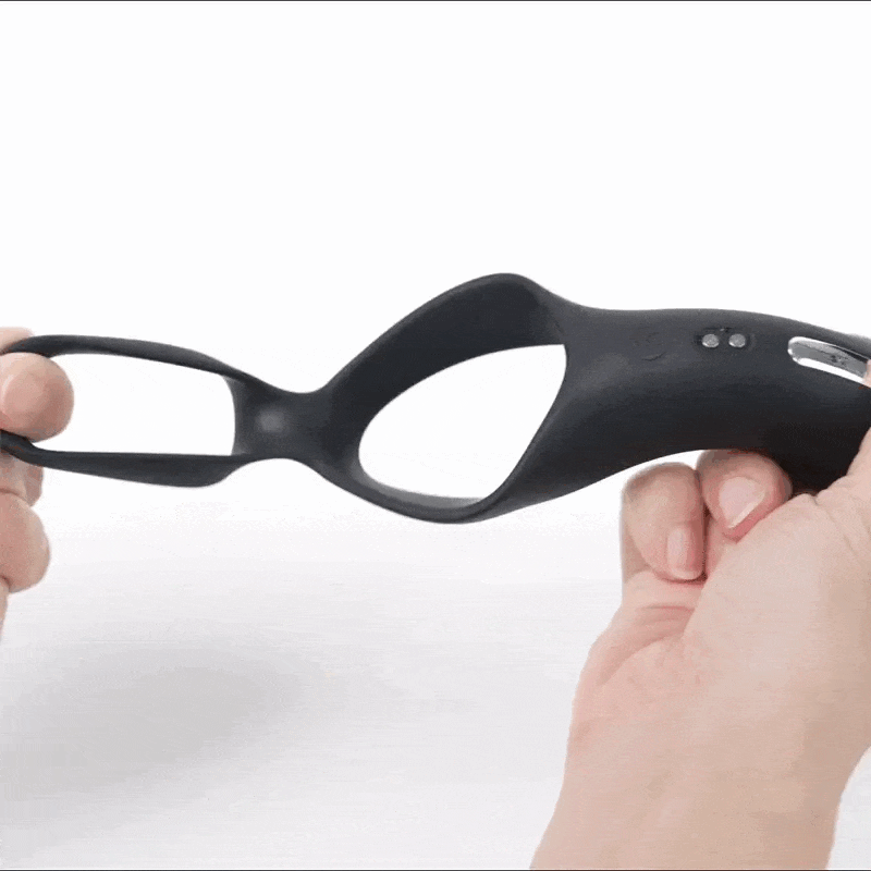SVAKOM - Benedict Dual Ring Perineum Stimulator - Black