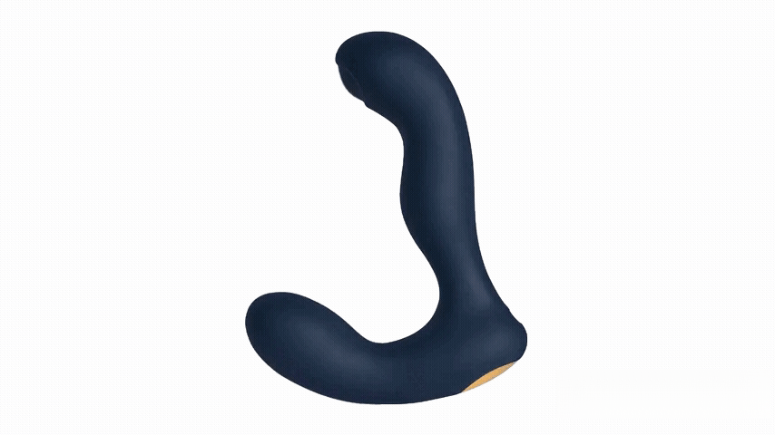 SVAKOM - Prostate Vibrator Iker Neo - Blue – Rechargeable Prostate Massager