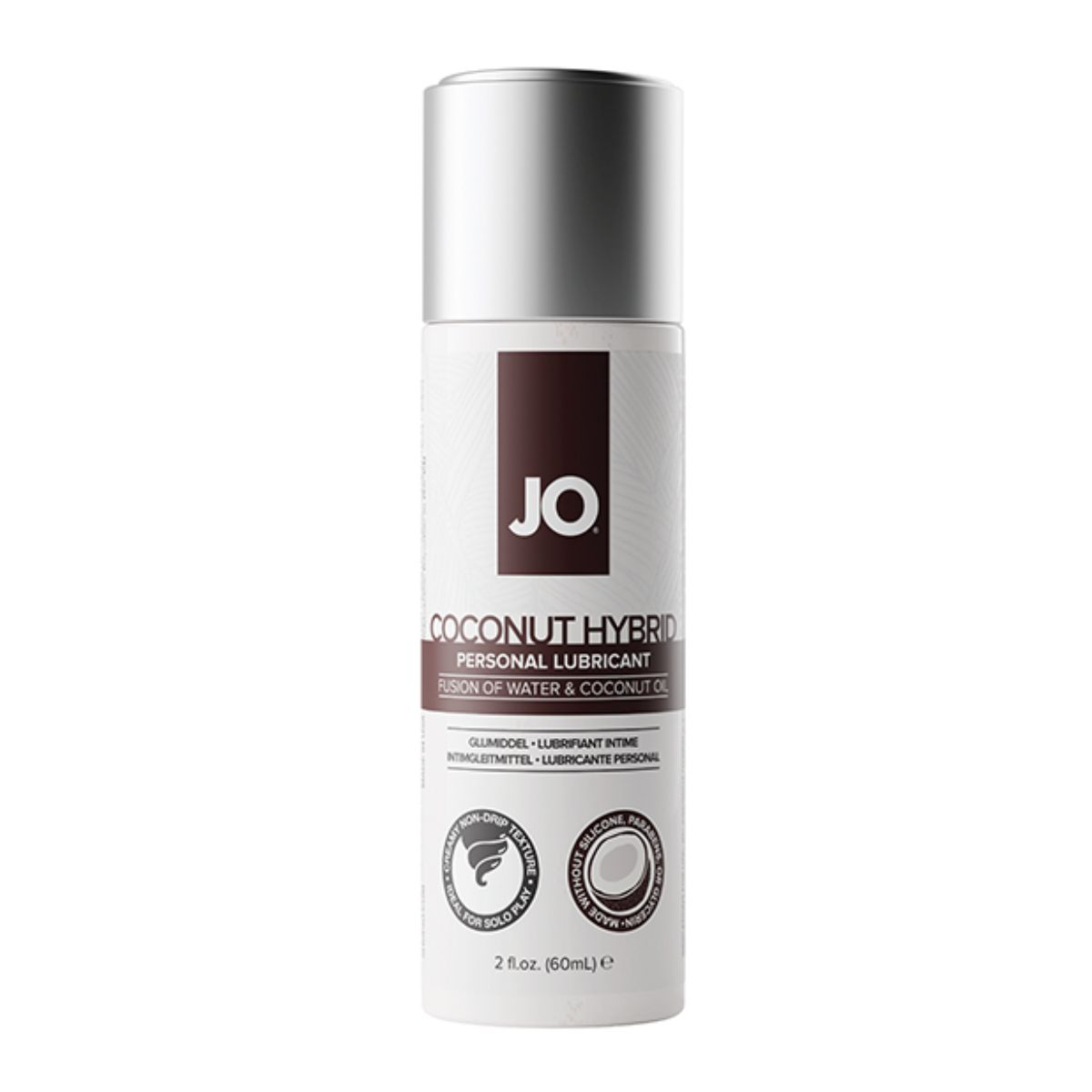 JO – Coconut Hybrid Lubricant – 60 ml – Water Based Lubricant