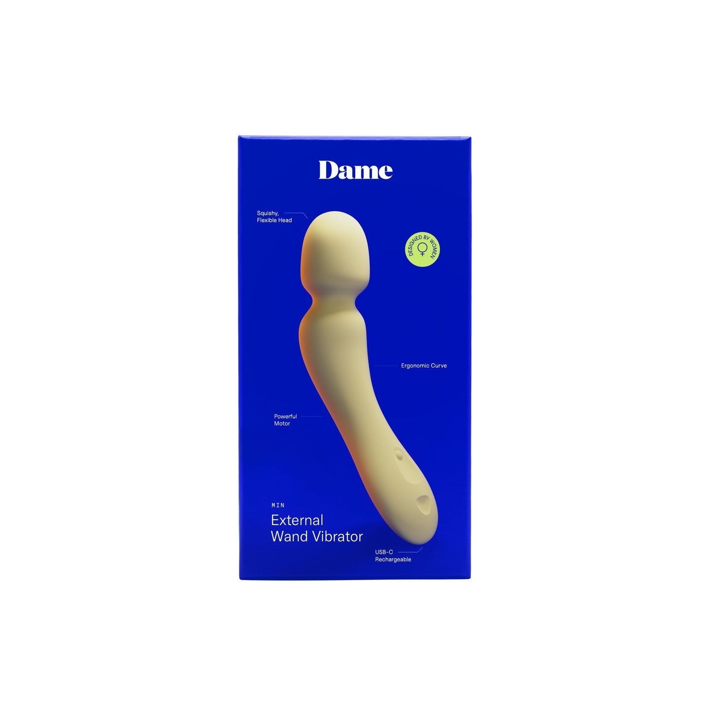 Dame – Min Mini Vibrador de Varinha – Butter