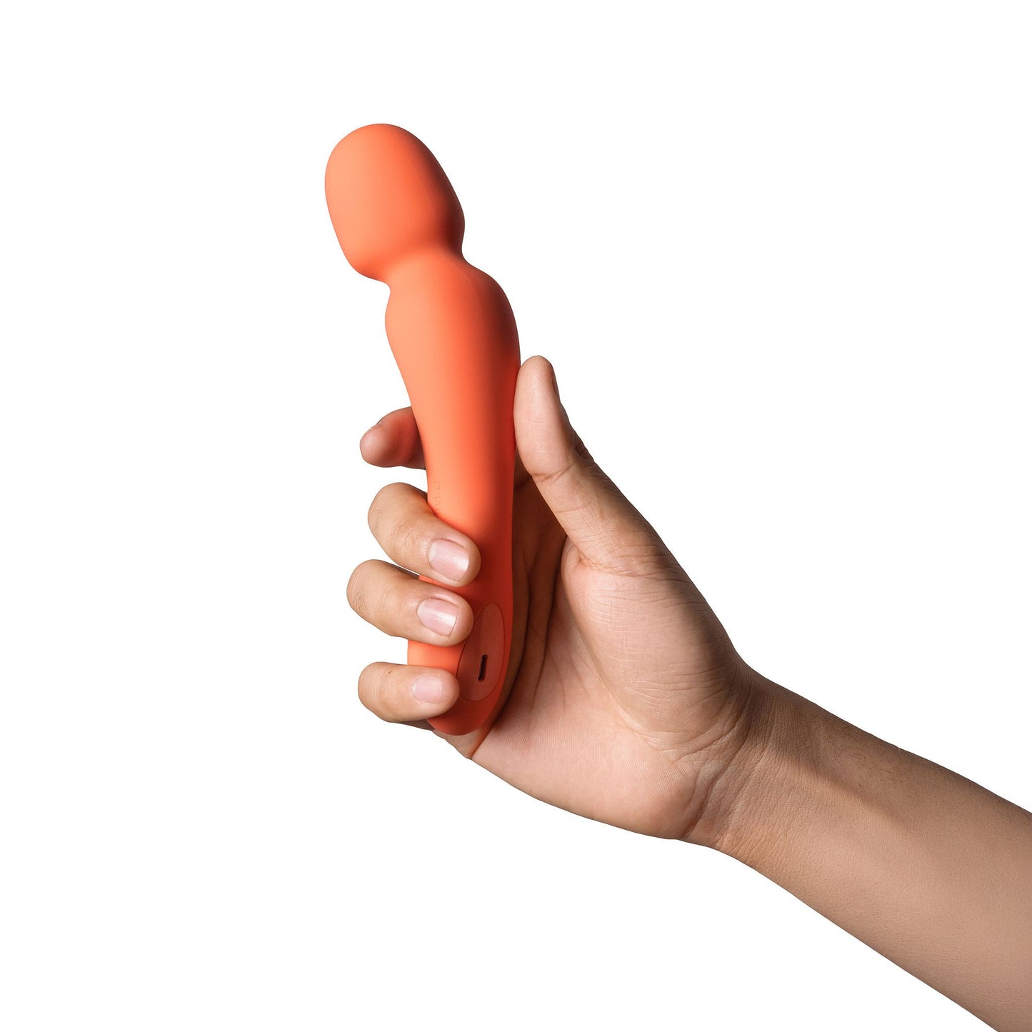Min Mini Wand Vibrator – Papaya | Dame