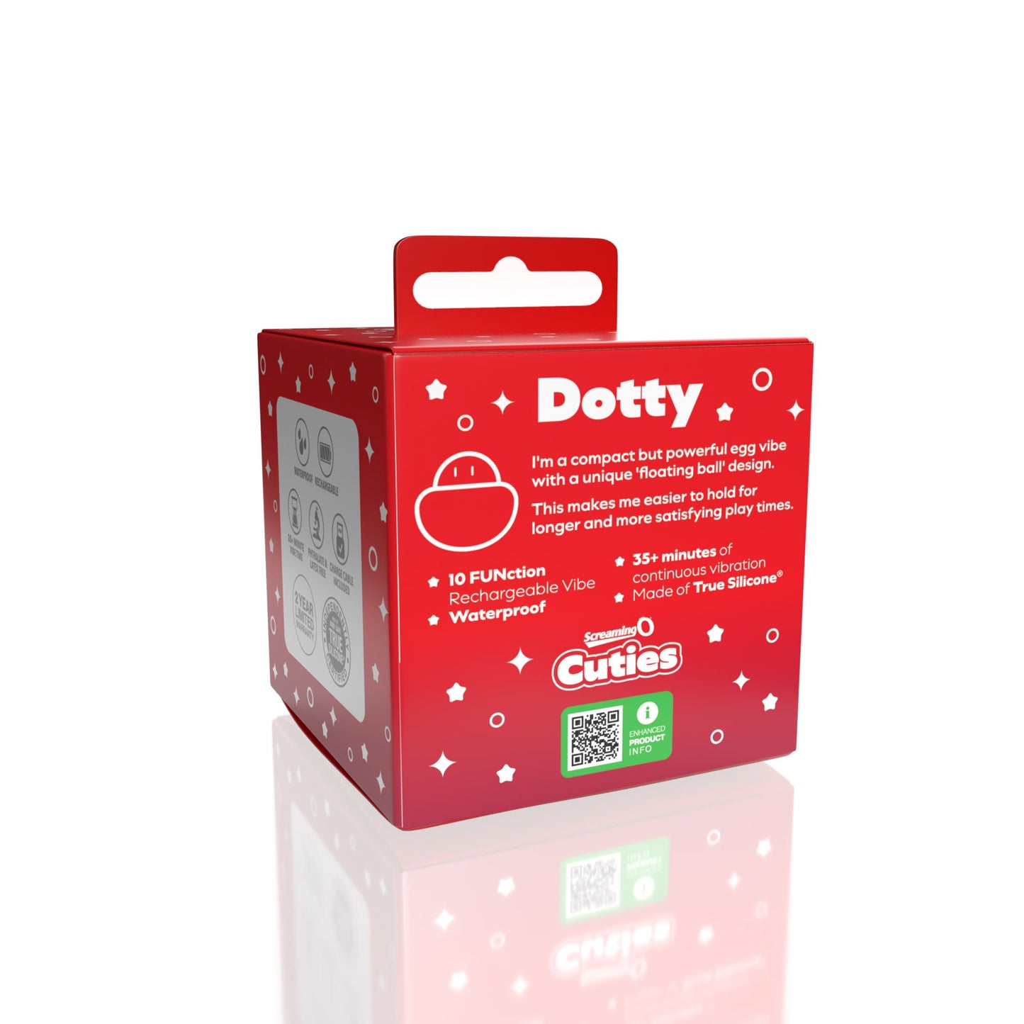 Screaming O – Vibrador Ovo Cuties Dotty – Rosa