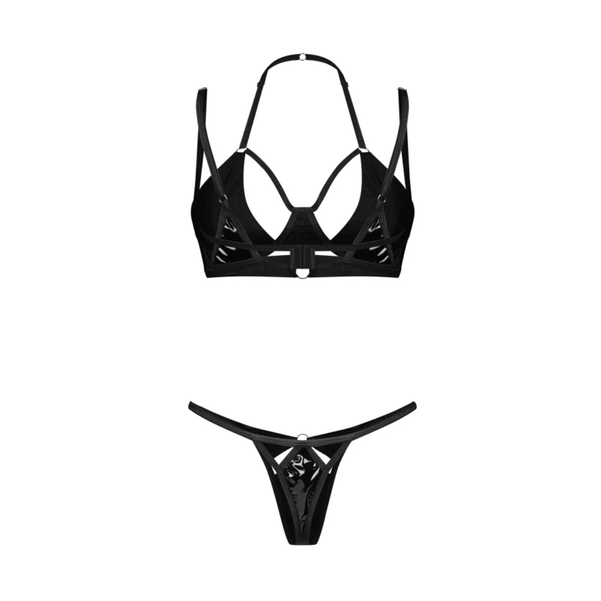 Obsessive – Keira Lise 2-Piece Set – Black – Lingerie Set