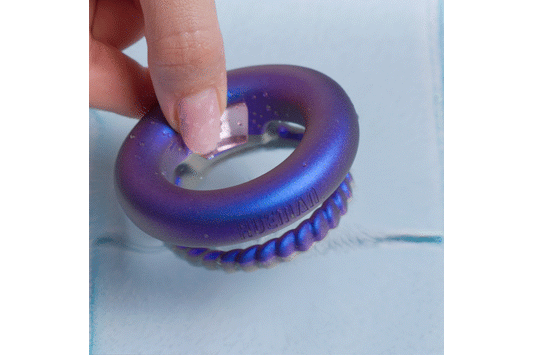 Hueman - Jupiter Vibrating Cock and Ball Ring - Purple – Vibrating Cock Ring