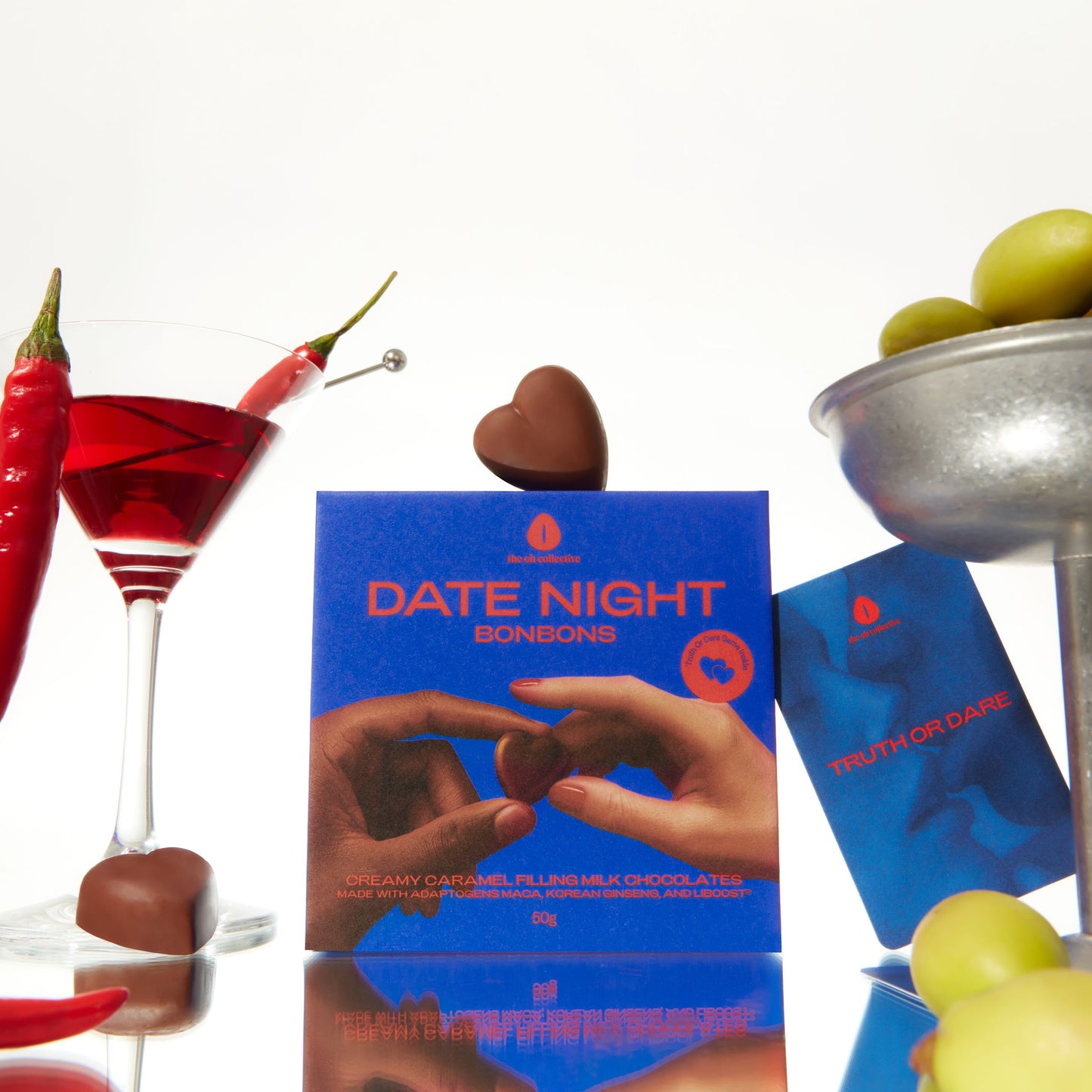 The Oh Collective – Date Night Bonbon – Playful Love Chocolate – Erection Pills