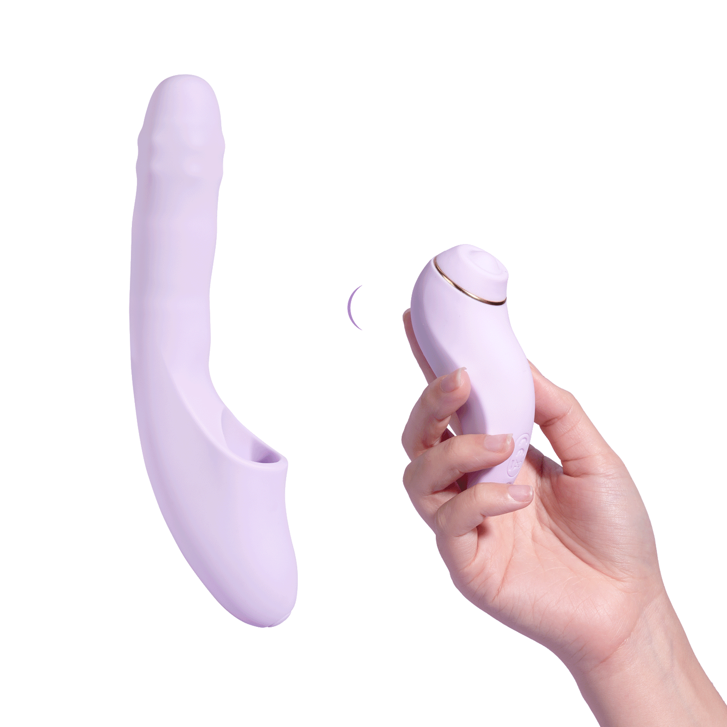 Svakom – DuoGlow App Controlled Vibrator – Purple – Clitoral Vibrator