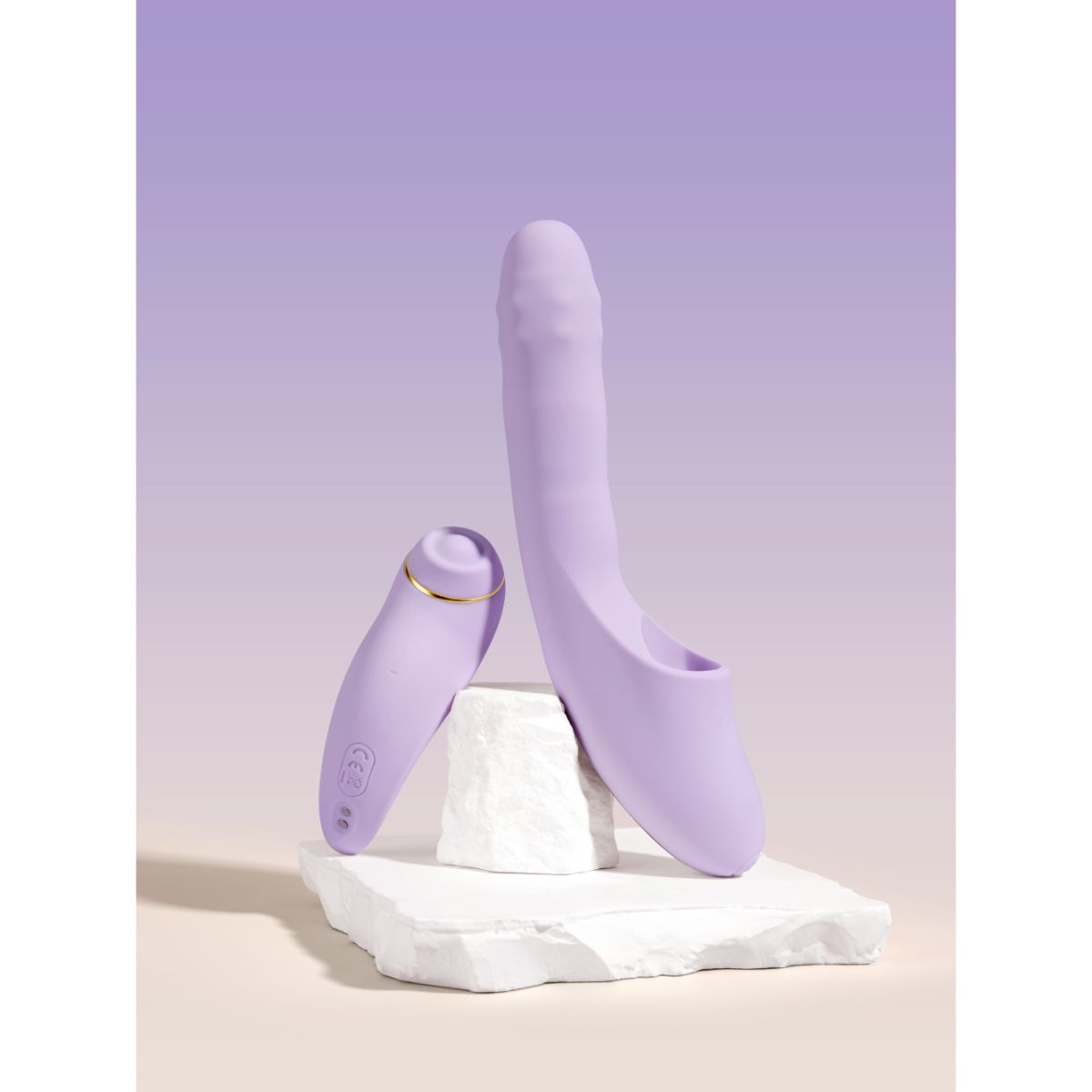 Svakom – DuoGlow App Controlled Vibrator – Purple – Clitoral Vibrator