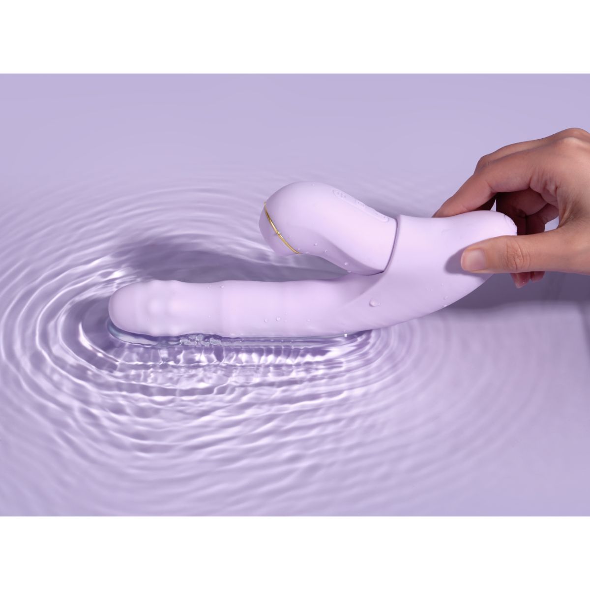 Svakom – DuoGlow App Controlled Vibrator – Purple – Clitoral Vibrator