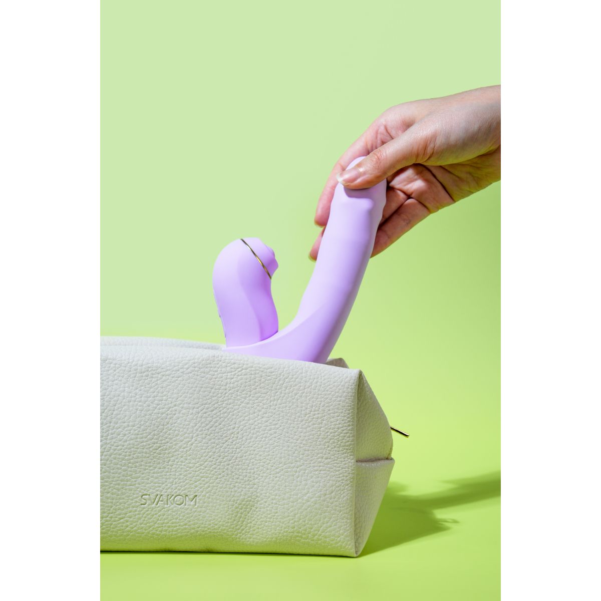Svakom – DuoGlow App Controlled Vibrator – Purple – Clitoral Vibrator