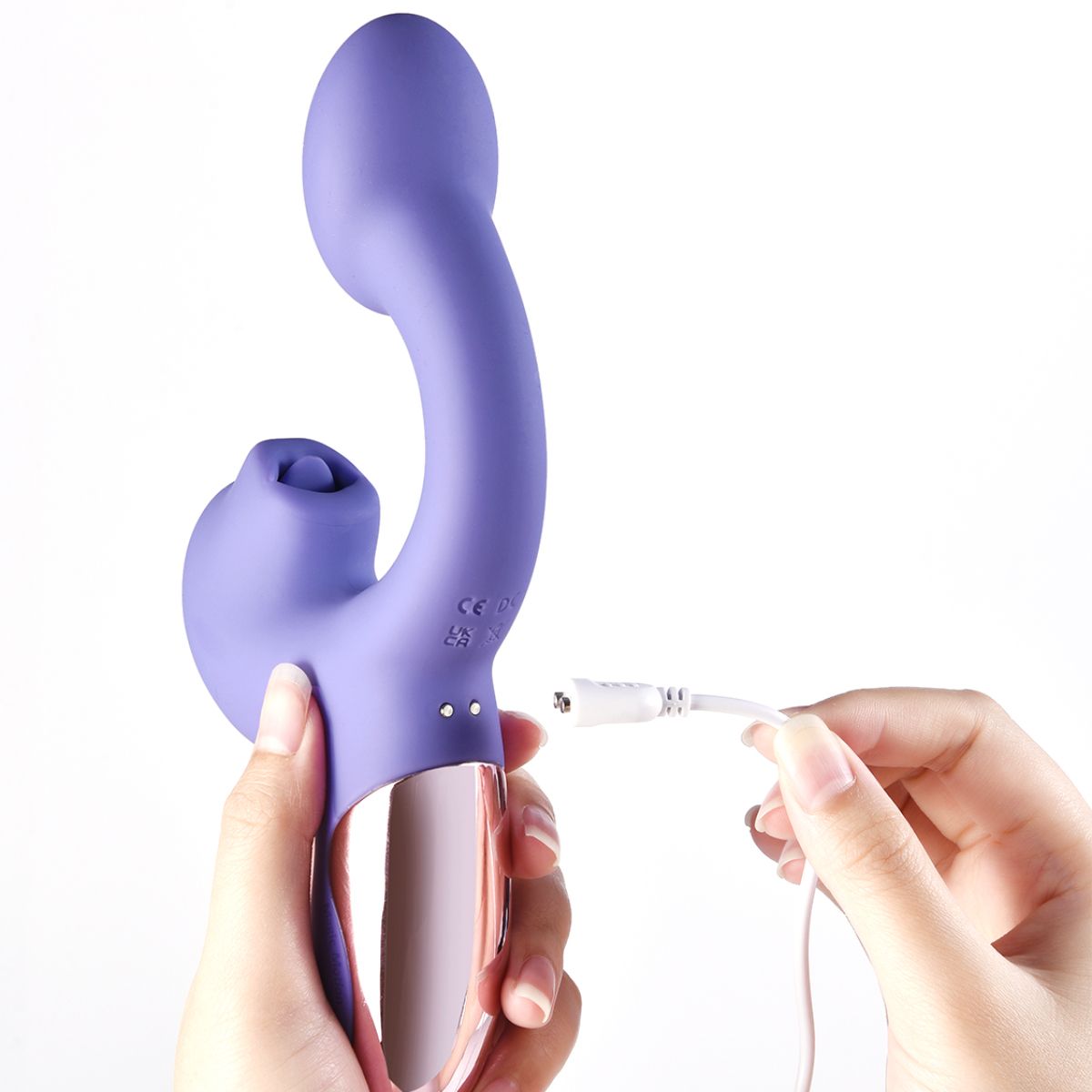 Magic Motion – Magic Ponder Vibrator with Lick & g-Spot Function – Purple