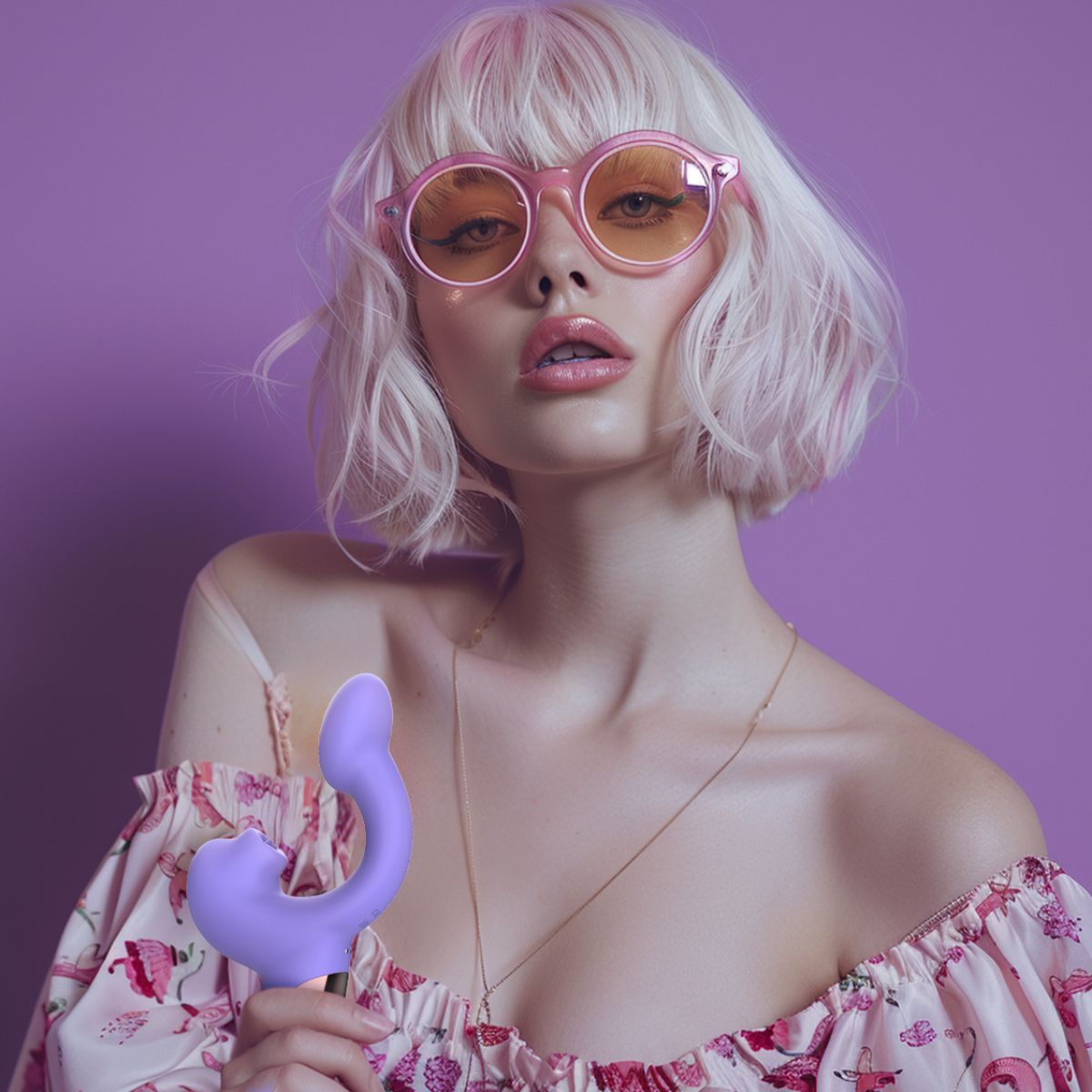 Magic Motion – Magic Ponder Vibrator with Lick & g-Spot Function – Purple