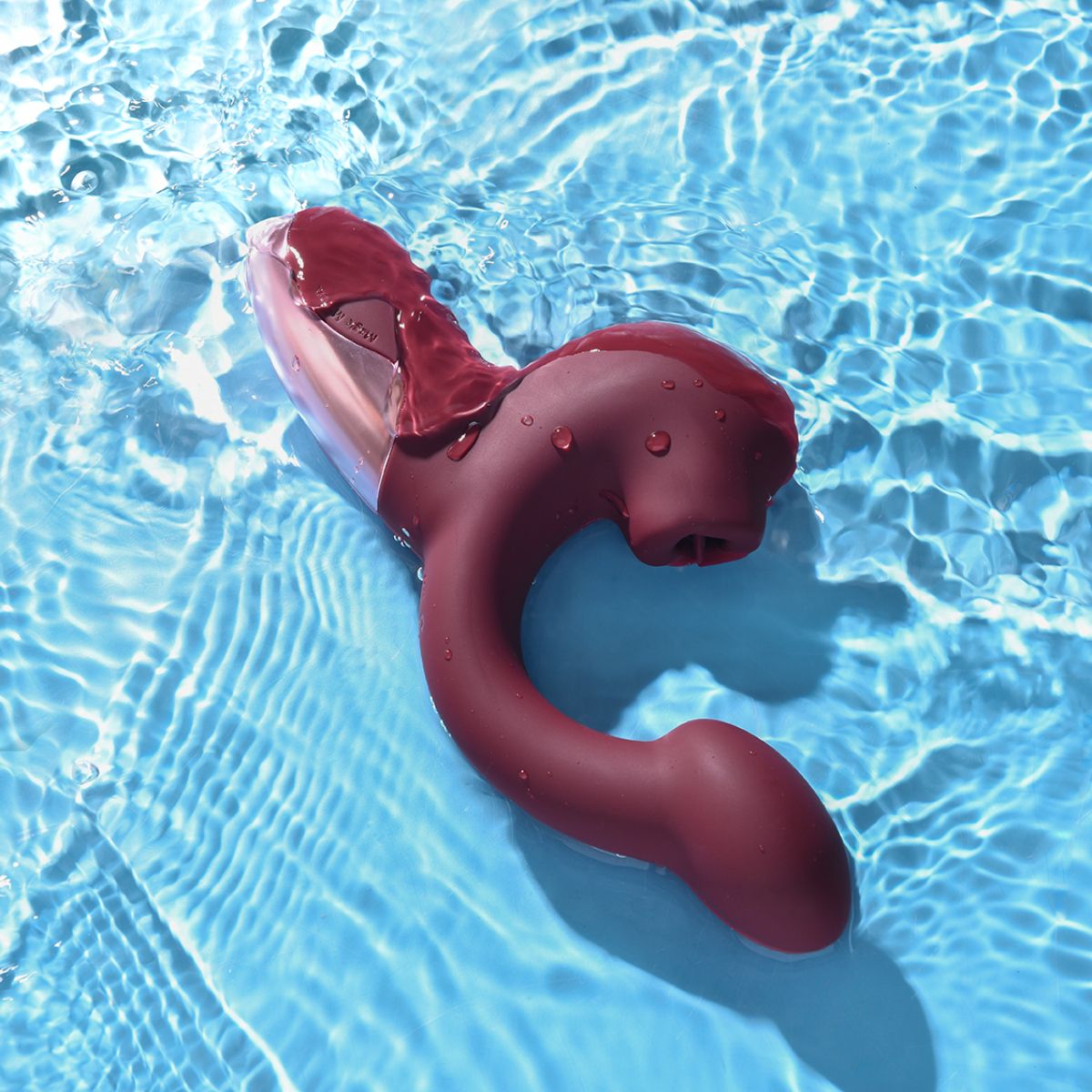 Magic Motion – Vibrador Magic Ponder com Funções de Lambida e Ponto G – Vermelho