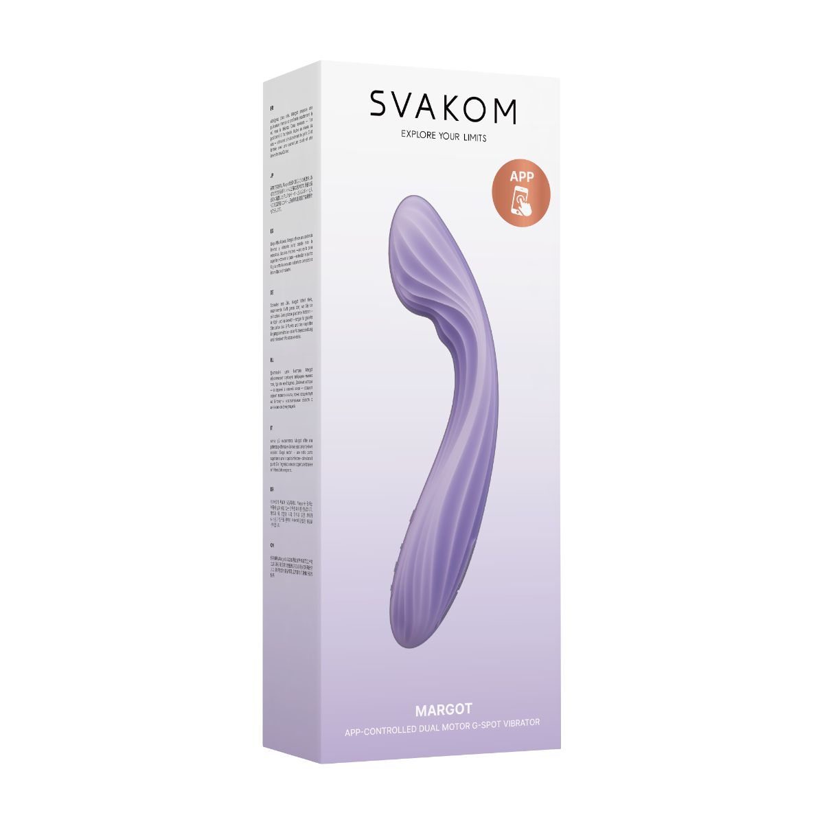 Svakom – Margot App Controlled Dual Motor G-Spot Vibrator – Purple – G Spot Vibrator
