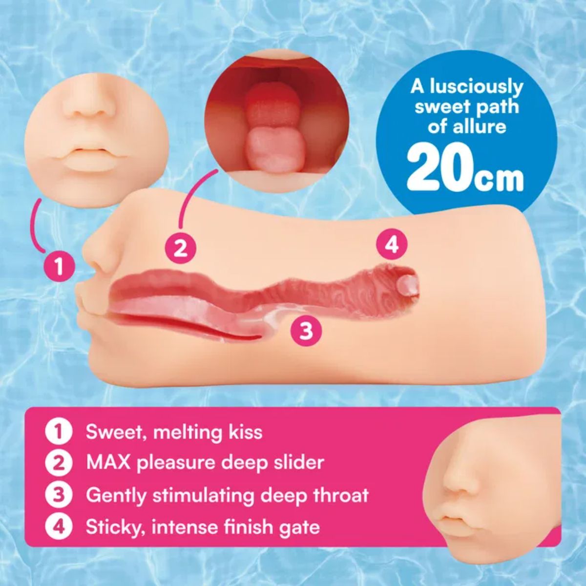 Xtc Japan – Warm Mouth Masturbator – Swimsuit Girl – Male Masturbator