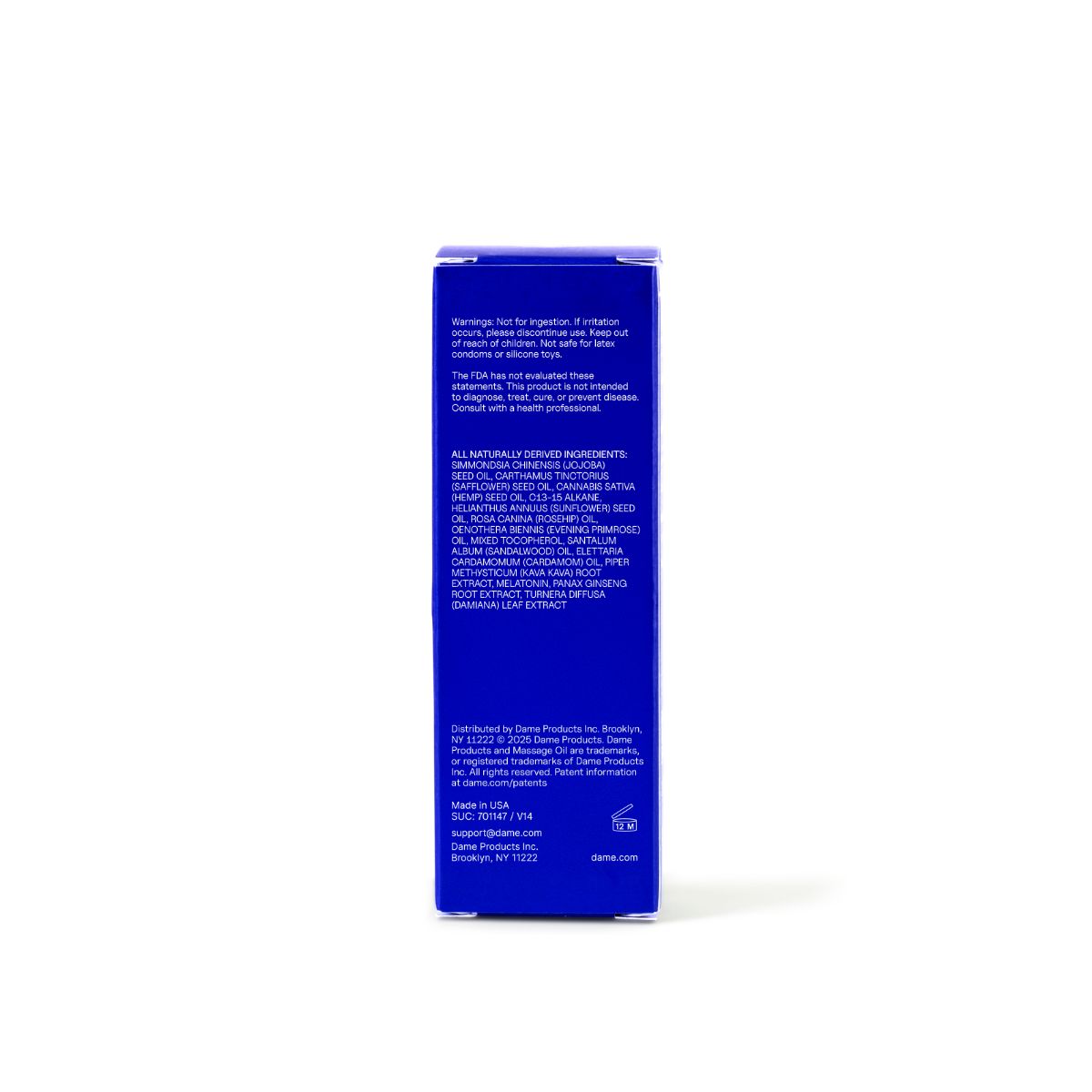 Dame Products - Sex Oil - 60ml