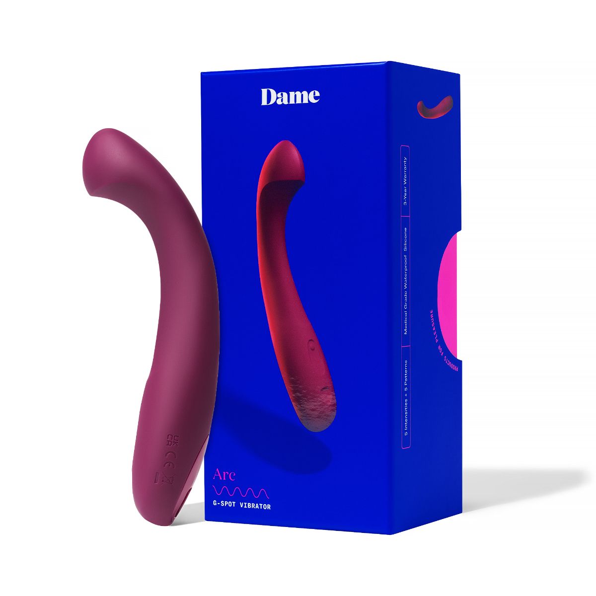 Dame - Arc G-Spot Vibrator - Purple – G Spot Vibrator