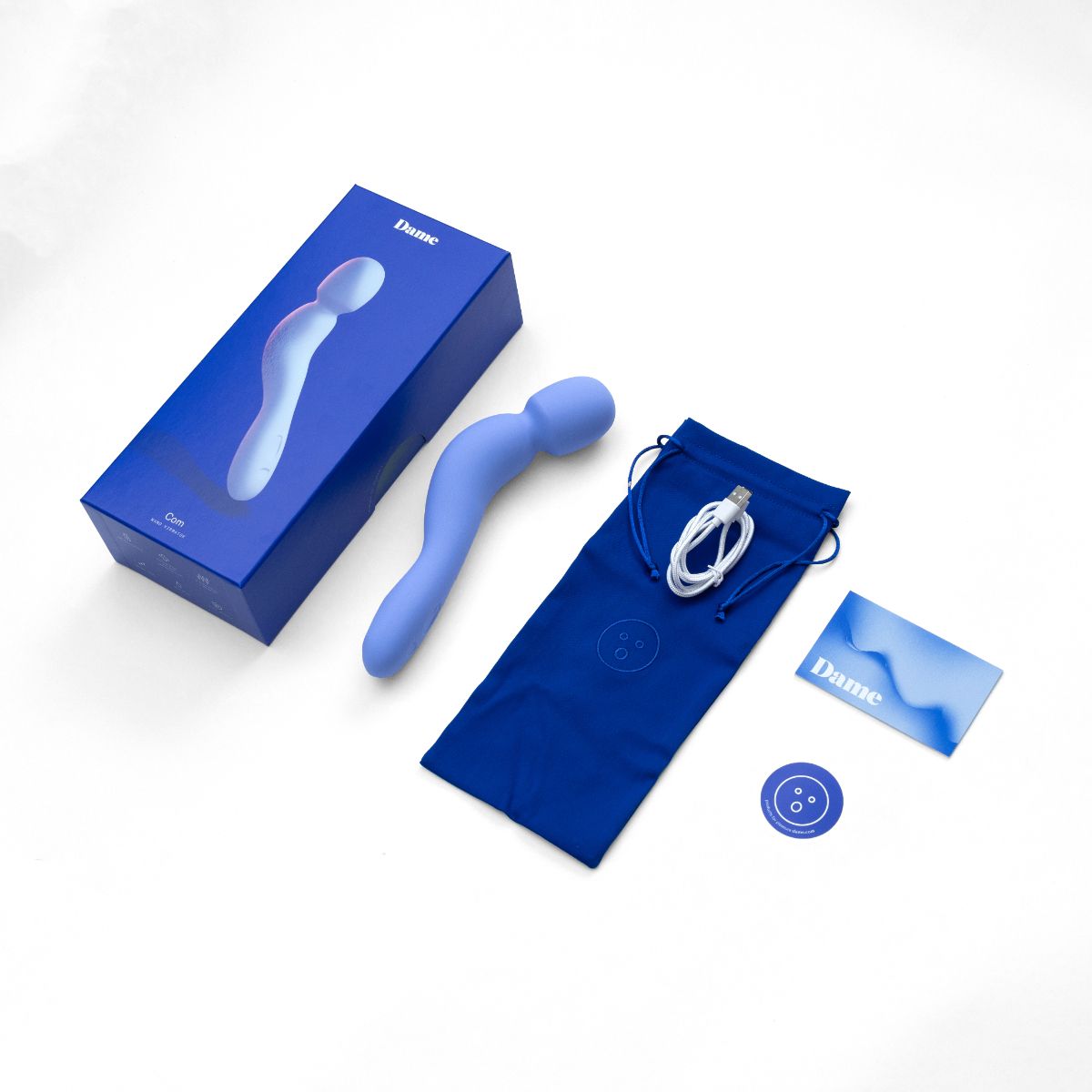 Dame - Com Wand Massager Periwinkle