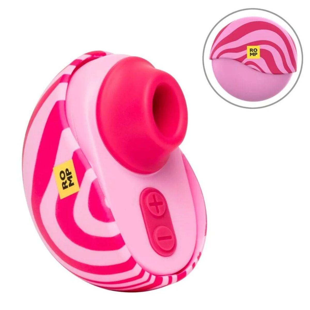 ROMP – Spin Air Pressure Vibrator – Compact & Discreet Pleasure – Clitoral Suction Toy