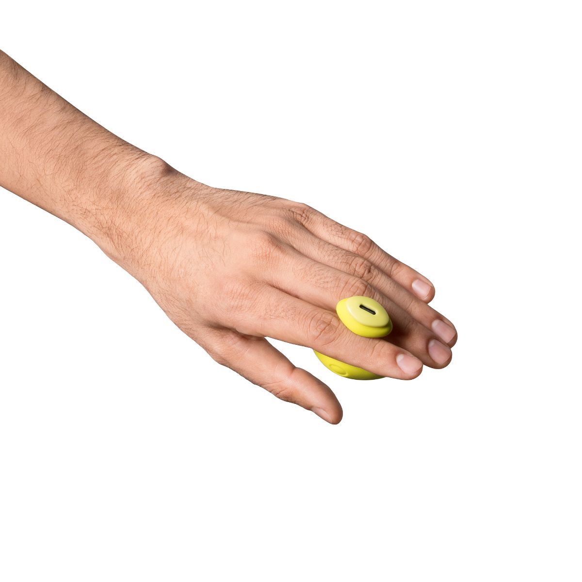 Dame - Fin 2.0 Finger Vibrator - Citrus – Mini Finger Vibrator