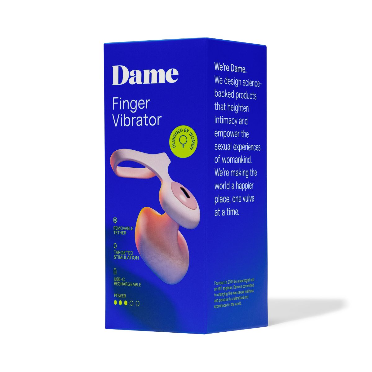 Dame - Fin 2.0 Finger Vibrator - Quartz – Mini Finger Vibrator