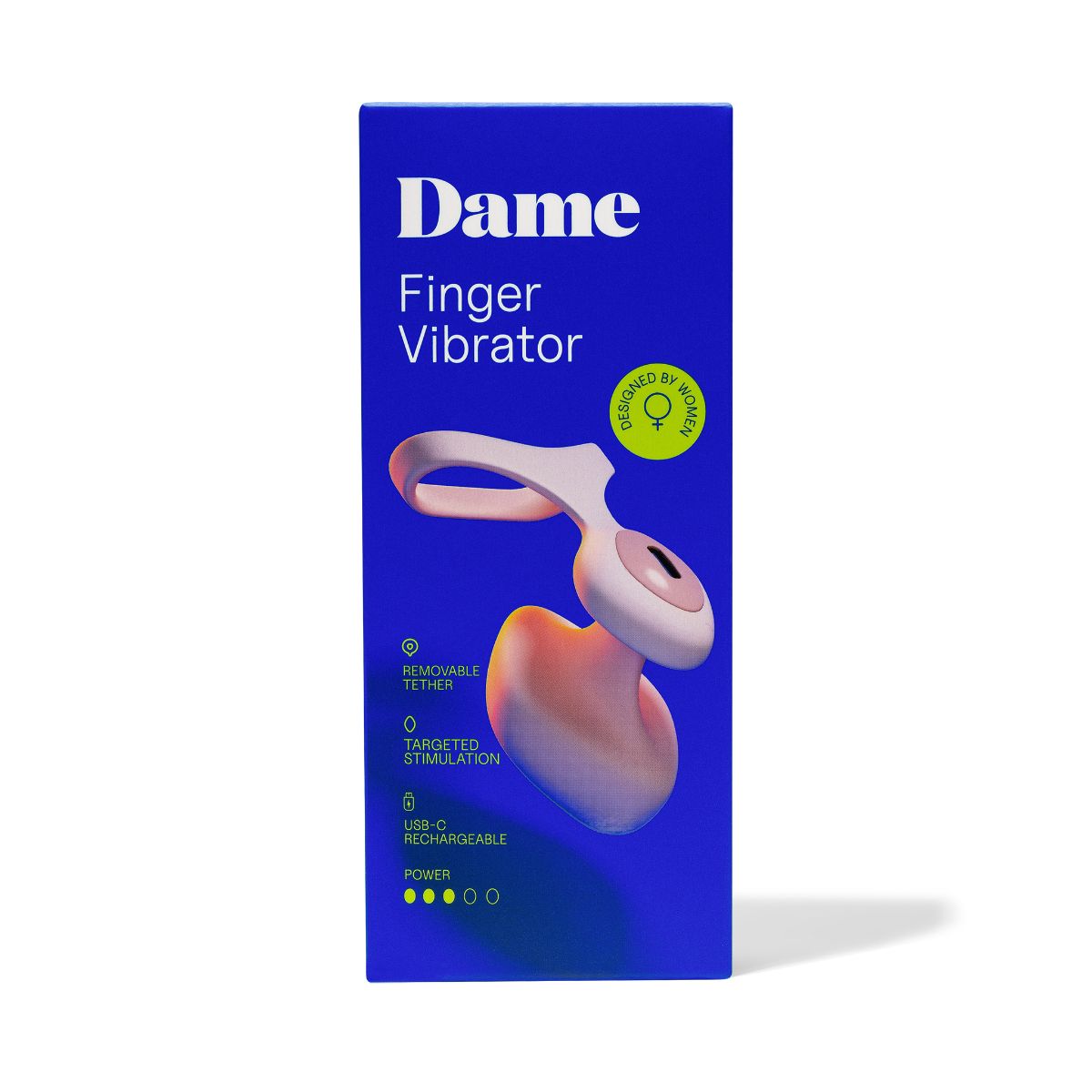 Dame - Fin 2.0 Finger Vibrator - Quartz – Mini Finger Vibrator