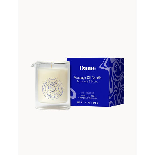 Dame Products – Massage Oil Candle – Melt Together