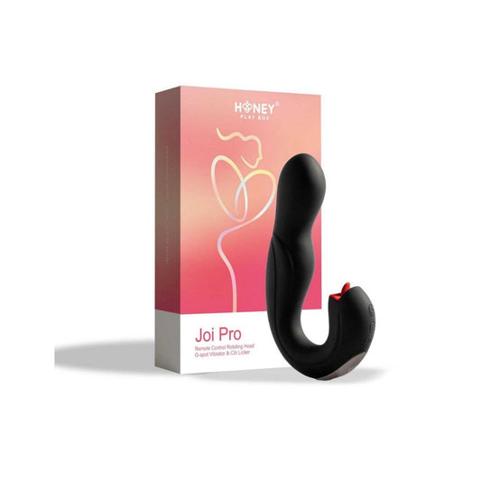 HoneyPlayBox – Joi Pro Dual Vibrator – Black – G Spot Vibrator