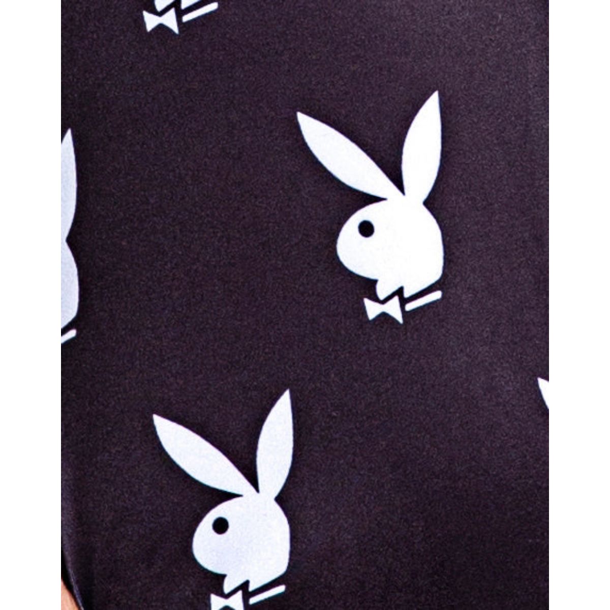 Playboy Lingerie - Slumber Bunny Onesie - Black