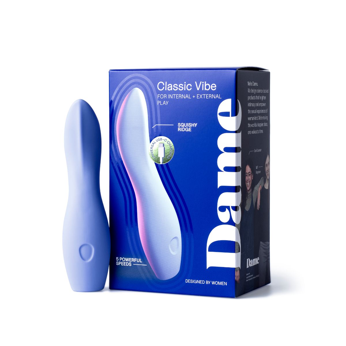 Dame - Dip 2 Versatile Vibrator - Purple – Mini Vibrator