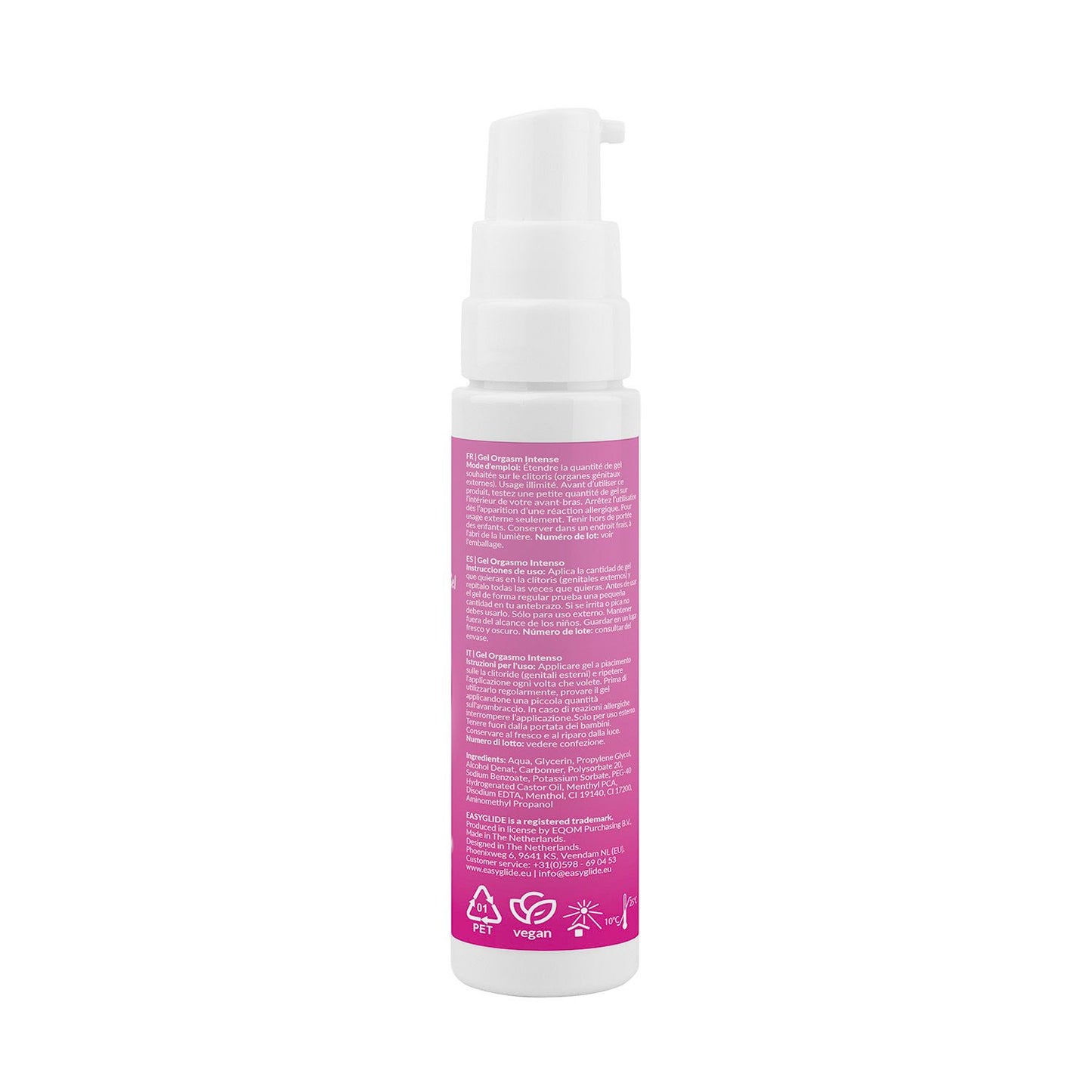 EasyGlide - Orgasm Intense Gel - 30 ml – Water Based Lubricant