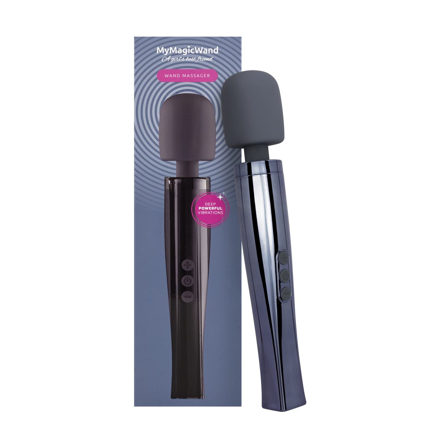 MyMagicWand - Wand Massager - Dynamite Grey – Wand Vibrator